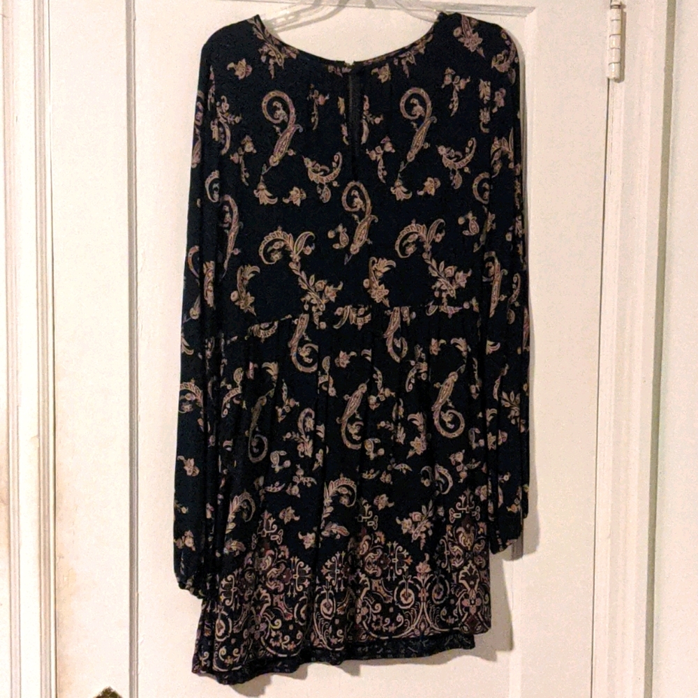 Abercrombie and Fitch long sleeve boho dress